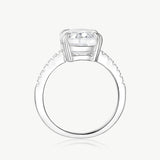 1.8ct Oval Double Claw Prongs Solitaire