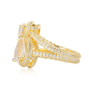 2.5ct Pear-Cut Solitaire Engagement Ring