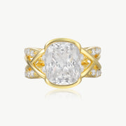 3.5ct Elongated Cushion Solitaire