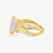 3.5ct Elongated Cushion Solitaire